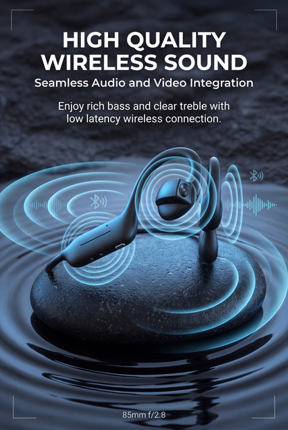 NOVARA Smart Headset – Hands-Free 8MP Camera, Open-Ear Audio & AI Assistant